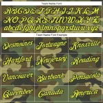 Custom Camo Neon Yellow-Black Performance Salute To Service T-Shirt - Image 3