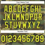 Custom Camo Neon Yellow-Black Performance Salute To Service T-Shirt - Image 4