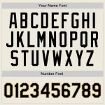 Custom Cream Black-Old Gold Authentic Throwback Basketball Jersey - Image 4