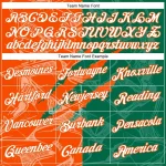 Custom Graffiti Pattern Kelly Green-Orange Scratch 3D Performance T-Shirt - Image 3