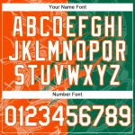 Custom Graffiti Pattern Kelly Green-Orange Scratch 3D Performance T-Shirt - Image 4