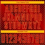 Custom Red Black-Yellow Sublimation Soccer Uniform Jersey - Image 5