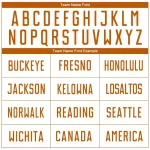 Custom White Texas Orange Sublimation Soccer Uniform Jersey - Image 5