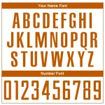 Custom White Texas Orange Sublimation Soccer Uniform Jersey - Image 6