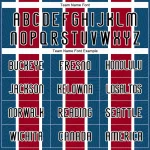 Custom Black Red-Royal Lines Sublimation Volleyball Uniform Jersey - Image 5