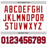 Custom White Red-Royal Authentic Throwback Basketball Jersey - Image 4